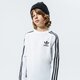 Vaikiški marškinėliai ADIDAS MARŠKINĖLIAI 3STRIPES LS BOY dw9298 spalva balta
