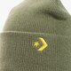 Vaikiška kepurė CONVERSE KEPURĖ  ŽIEMINĖ CORE BEANIE 10017297-a03 spalva žalia