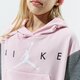 Vaikiškas džemperis JORDAN DŽEMPERIS SU GOBTUVU JUMPMAN BY NIKE HOODIE GIRL 45a761-a9y spalva rožinė