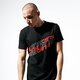 Vyriški marškinėliai CONFRONT MARŠKINĖLIAI FOOT PRINT BLK TEE cf39tsm60002 spalva juoda