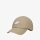Vaikiška kepurė su snapeliu NIKE KEPURĖ SPORTSWEAR HERITAGE86 FUTURA WASHED 913011-247 spalva rusvai gelsva