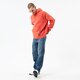 Vyriškas džemperis LEVI'S DŽEMPERIS SU GOBTUVU   SKATE HOODED SWEATSHIRT a1008-0003 spalva koralinė