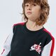 Vaikiškas džemperis JORDAN DŽEMPERIS JUMPMAN CLASSICS III CREW 957424-023 spalva juoda