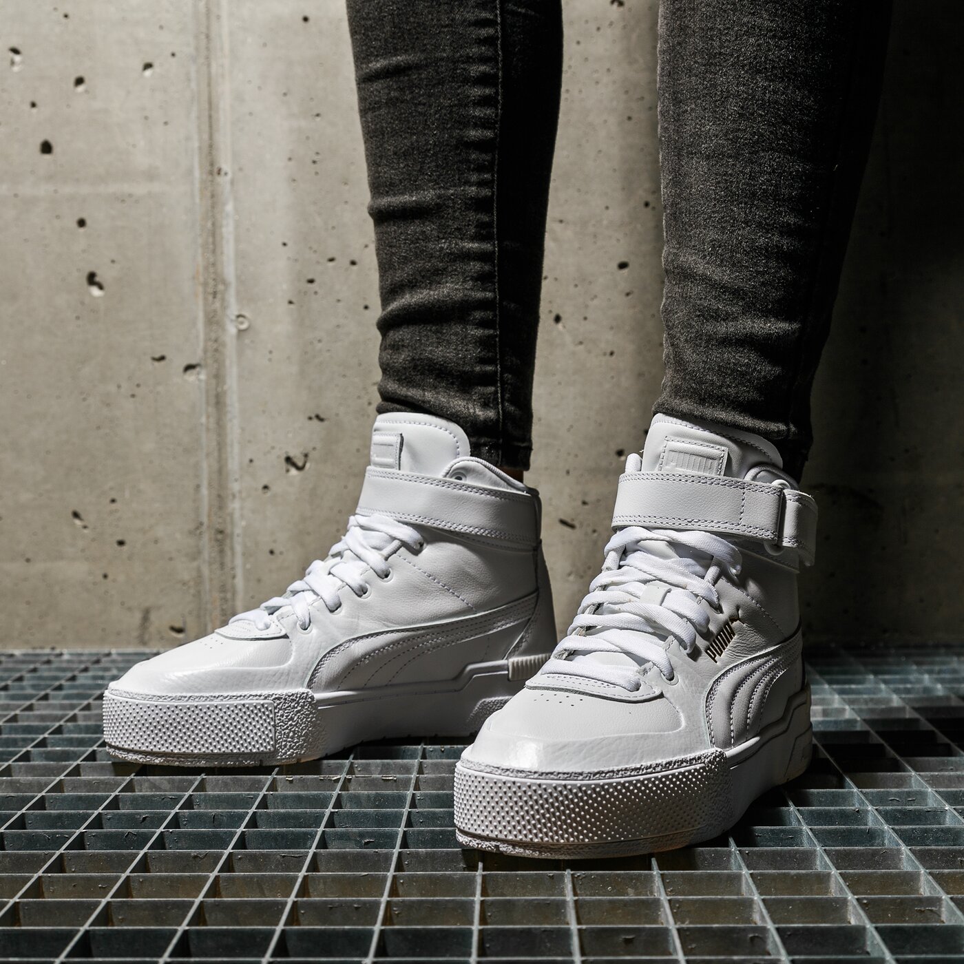 puma cali sport top warm up