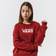 Moteriškas džemperis VANS DŽEMPERIS FLYING V FT BOXY CREW vn0a47thzbs1 spalva tamsiai raudona