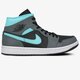 Vyriški kedai AIR JORDAN 1 MID 554724-063 spalva pilka