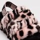 Moteriški sandalai UGG FLUFF YEAH ANIMALI 1127073-pink scallop spalva rožinė