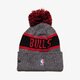 Vaikiška kepurė NEW ERA KEPURĖ NBA KNIT MARL CHI BULLS GRA/OTC 80524568 spalva pilka
