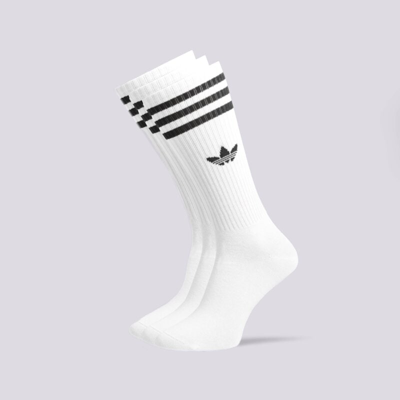 ADIDAS KOJINĖS 3-PACK SOLID HIGH CREW