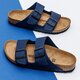 Moteriškos šlepetės BIRKENSTOCK ARIZONA BS 51753 spalva tamsiai mėlyna