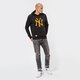 Vyriškas džemperis NEW ERA DŽEMPERIS SU GOBTUVU   TEAM LOGO HOODY NYY BLK 12893131 spalva juoda