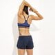 Moteriški marškinėliai NIKE BRA NEW PRO INDY COOL 805189455 spalva tamsiai mėlyna