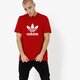 Vyriški marškinėliai ADIDAS MARŠKINĖLIAI SS TREFOIL MARŠKINĖLIAI ADICOLOR dx3609 spalva raudona