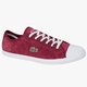 Moteriški kedai LACOSTE ZIANE SNEAKER 116 3 731spw0040112 spalva tamsiai raudona