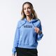 Moteriškas džemperis VANS DŽEMPERIS SU GOBTUVU FLYING V BOXY HOODIE vn0a47tcult1 spalva mėlyna