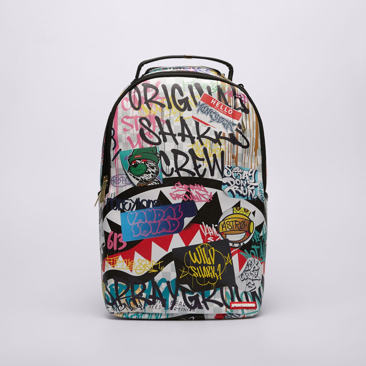 SPRAYGROUND KUPRINĖ SHARKS IN PARIS THE RIZZ CREAM 910B6132NSZ ...