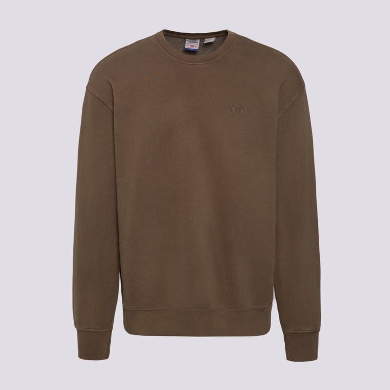 LEVI'S DŽEMPERIS AUTHENTIC CREW BROWNS