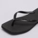 Moteriškos šlepetės HAVAIANAS SLIM SQUARE 4148301-0090 spalva juoda