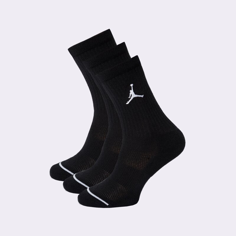 JORDAN KOJINĖS 3 PACK CREW SOCKS CREW SOCKS (3 PACK)