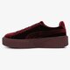 Moteriški kedai PUMA CREEPER VELVET 36446602w spalva tamsiai raudona
