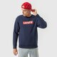 Vyriškas džemperis LEVI'S DŽEMPERIS T3 RELAXED GRAPHIC CREW 39134-0031 spalva tamsiai mėlyna