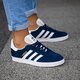 Moteriški kedai ADIDAS GAZELLE W by9359 spalva tamsiai mėlyna