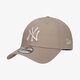 Vyriška kepurė su snapeliu NEW ERA KEPURĖ CP NEW YORK YANKEES 940 ASH BROWN 60244715 spalva ruda