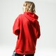 Moteriškas džemperis ADIDAS DŽEMPERIS SU GOBTUVU TRF HOODIE fm3298 spalva raudona