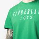 Vyriški marškinėliai TIMBERLAND MARŠKINĖLIAI SS LINEAR LOGO a1eiya26 spalva žalia