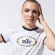 Moteriški marškinėliai NIKE MARŠKINĖLIAI W NSW TEE FEMME RINGER cv3763-100 spalva balta