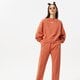 Moteriškas džemperis NIKE DŽEMPERIS W NSW ESSNTL CLCTN FLC OS CRW dj7665-827 spalva oranžinė