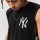 Vyriška rudeninė striukė NEW ERA MARŠKINĖLIAI MLB LOGO TAPING SLESS NYY BLK NEW YORK 13083946 spalva juoda