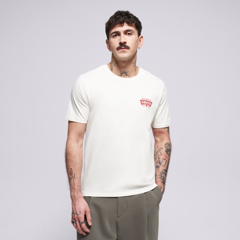 LEVI'S MARŠKINĖLIAI GRAPHIC CREWNECK TEE NEUTRALS