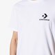 Vyriški marškinėliai CONVERSE MARŠKINĖLIAI SSLEFT   CHEST STAR CHEVRON TEE 10007886-a04 spalva balta