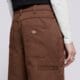 Moteriškos kelnės DICKIES KELNĖS LOOSE STRAIGHT PANT W UNION dk0a883g0tb1 spalva ruda