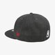 Vaikiška kepurė su snapeliu NEW ERA KEPURĖ NBA HEATHER CHI BULLS BLK 80524718 spalva pilka
