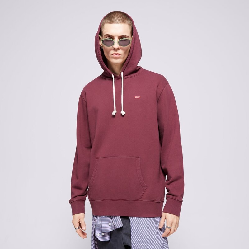 LEVI'S DŽEMPERIS SU GOBTUVU THE ORIGINAL HM HOODIE REDS
