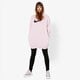 Moteriškas džemperis NIKE DŽEMPERIS W NSW SWSH TRENINGASS FT SPORTSWEAR av8290-663 spalva rožinė