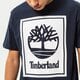 Vyriški marškinėliai TIMBERLAND MARŠKINĖLIAI YC SS STACK LOGO TEE tb0a2aj1u101 spalva tamsiai mėlyna