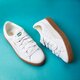 Vaikiški kedai PUMA BASKET CLASSIC GUM DELUXE PS 36507901 spalva balta