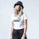 Moteriški marškinėliai PUMA MARŠKINĖLIAI ESS LOGO TEE 85178702 spalva balta