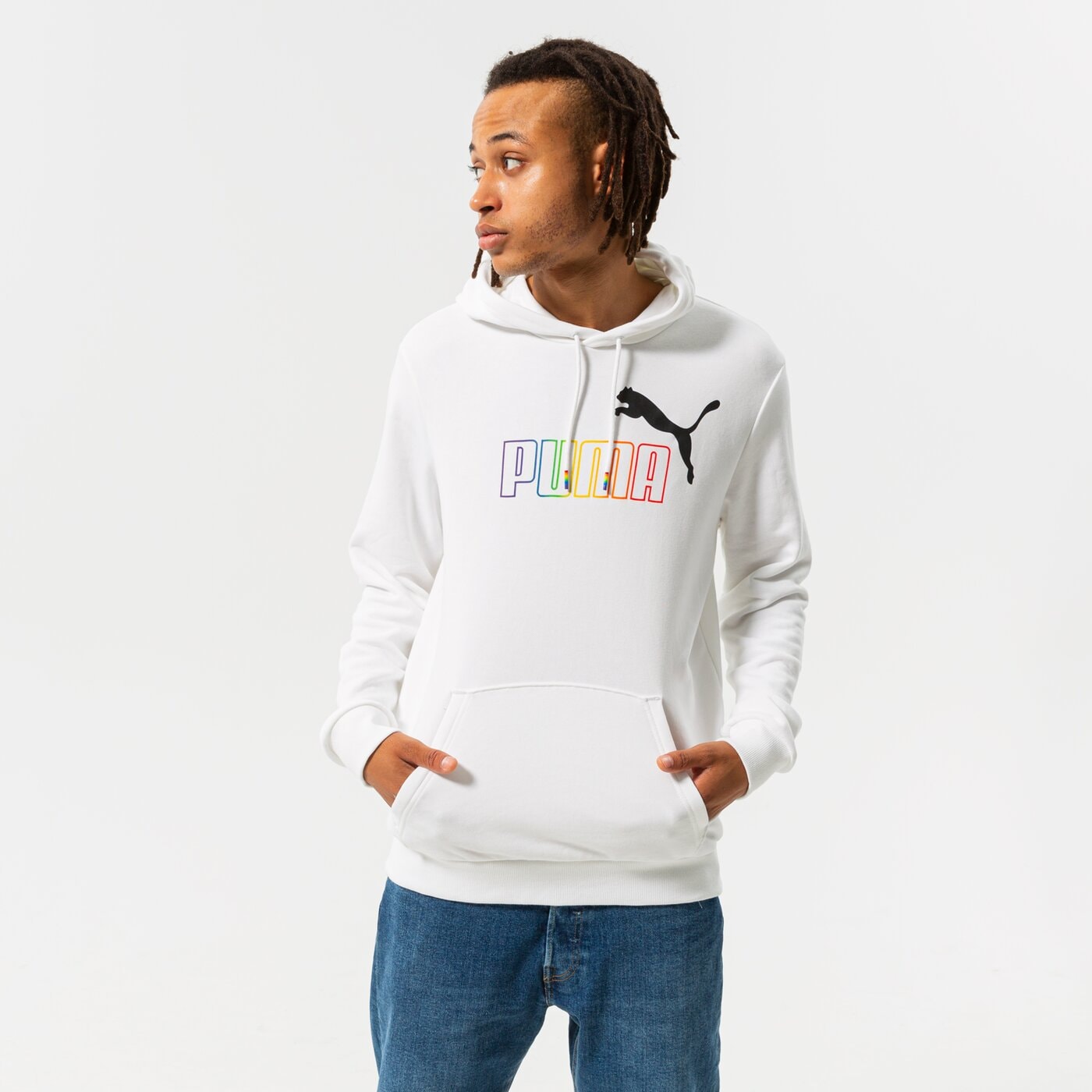 puma rainbow hoodie