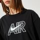 Moteriški marškinėliai NIKE MARŠKINĖLIAI AIR BOYFRIEND MARŠKINĖLIAI dn5800-010 spalva juoda