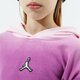 Vaikiškas džemperis JORDAN DŽEMPERIS SU GOBTUVU JORDAN ESSENTIALS GIRL 45a881-p1g spalva violetinė