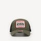 Vyriška kepurė su snapeliu NEW ERA KEPURĖ STATE PATCH TRUCKER NONE 60357959 spalva rusvai žalsva
