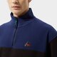 Vyriškas džemperis NEW ERA FLISAS NEW ERA COLOURBLOCK QUARTER ZIP 12893059 spalva juoda