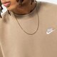 Vyriškas džemperis NIKE DŽEMPERIS NIKE SPORTSWEAR CLUB FLEECE bv2662-247 spalva ruda