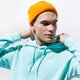 Vyriškas džemperis ADIDAS DŽEMPERIS SU GOBTUVU ESSENTIAL HOODY gn3391 spalva mėlyna