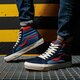 Vyriški inkariukai VANS UA SK8-HI MTE vn0a4bv72up1 spalva mėlyna