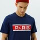 Vyriški marškinėliai JORDAN MARŠKINĖLIAI PARIS SAINT-GERMAIN WORDMARK db6510-410 spalva tamsiai mėlyna